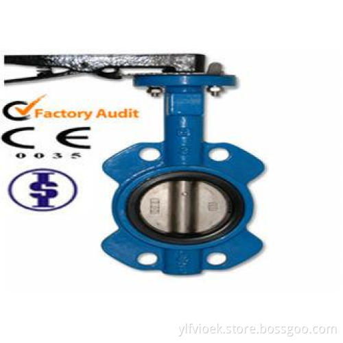 Small Manual Wafer Butterfly Valves / A Type Butterfly Valv